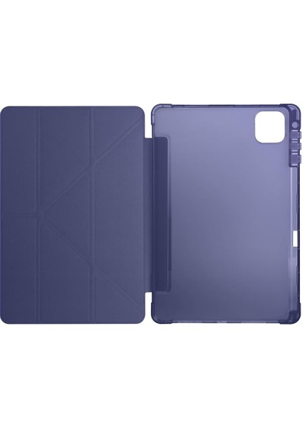 Honor Pad X9A/PAD X9 Pro 11.5 Inç Ile Uyumlu Kapaklı Tri Folding Üçgen Kalem Bölmeli Standlı Kılıf fiyatları