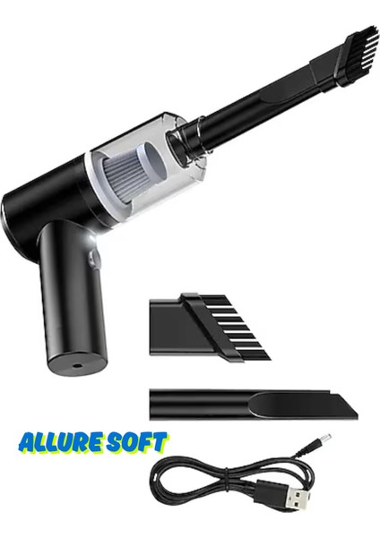 Çok Fonksiyonlu Taşınabilir Vakum Temizleyici, Araç ve Ev Kullanımı Için Ideal