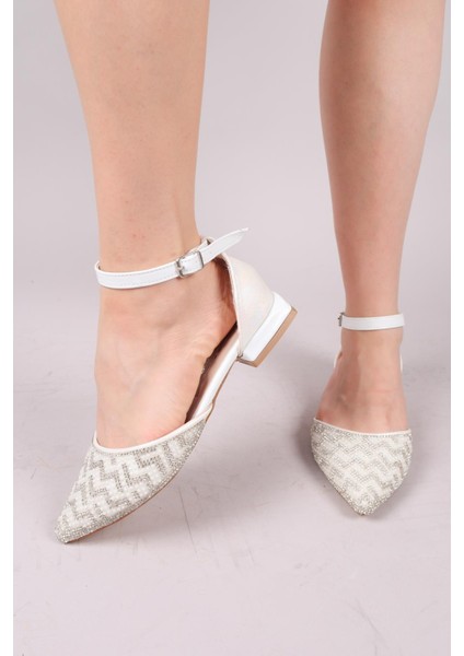 Ecgın Inci Taş Detaylı Bilekten Bağlı Babet Sedef indirimleri