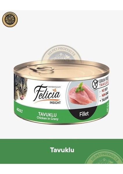 Tavuklu Fileto Yetişkin Kedi Konservesi 6X85GR modelleri