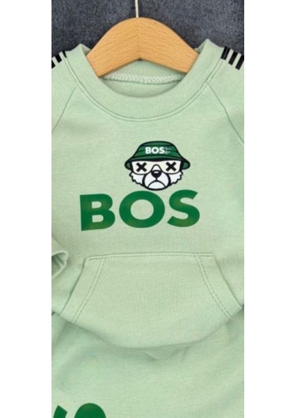“erkek Bebek Eşofman Takımı Kapşonlu Sweatshirt ve Alt Pantolon 3-18 Ay Rahat Günlük Giyim” modelleri