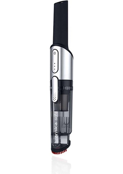 Gelişmiş Şarjlı El Süpürgesi, Siyah-Gümüş, Temizlikte Pratik ve Hızlı Çözümler fırsatları