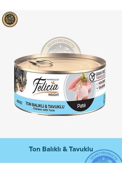 Ton Balıklı-Tavuklu Yetişkin Kedi Konservesi 12X85GR modelleri