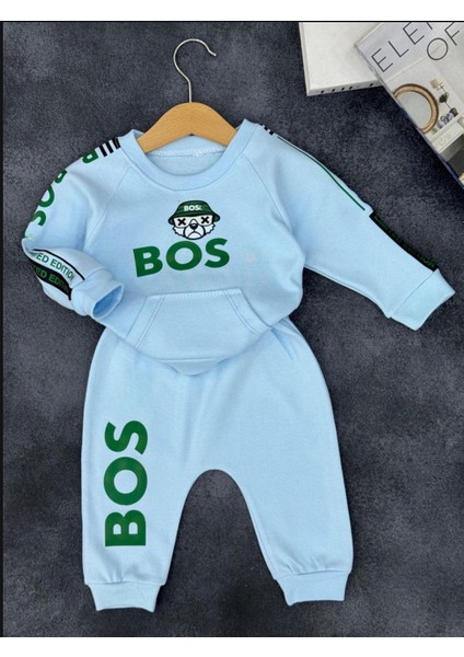 “erkek Bebek Eşofman Takımı Kapşonlu Sweatshirt ve Alt Pantolon 3-18 Ay Rahat Günlük Giyim” fiyatları