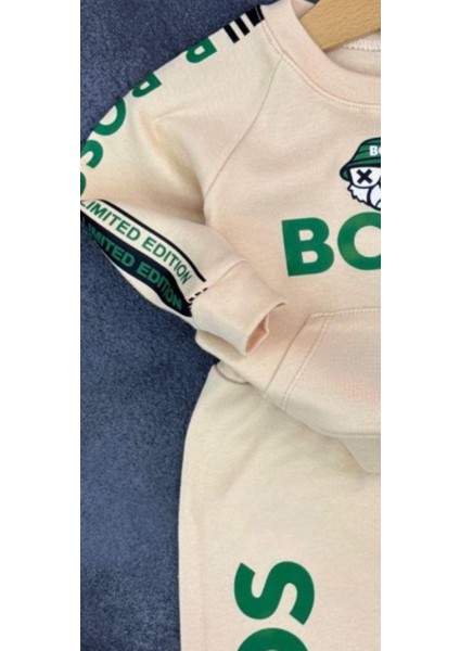 “erkek Bebek Eşofman Takımı Kapşonlu Sweatshirt ve Alt Pantolon 3-18 Ay Rahat Günlük Giyim” indirimleri