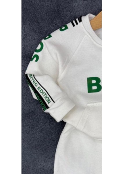 “erkek Bebek Eşofman Takımı Kapşonlu Sweatshirt ve Alt Pantolon 3-18 Ay Rahat Günlük Giyim” fırsatları