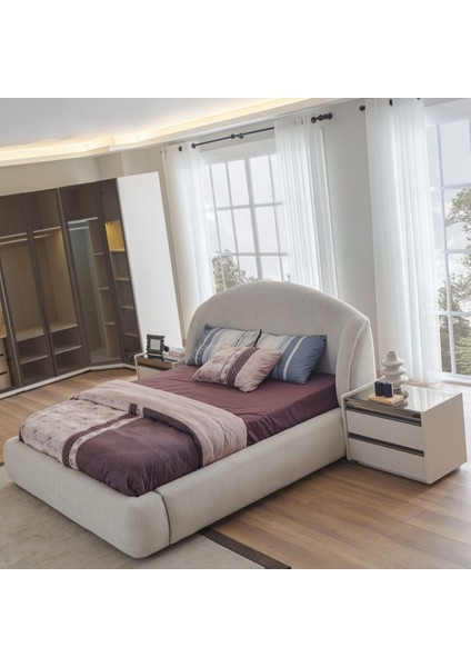 Luna Vol3 Bedroom (Bed With Storage 160X200CM) indirimleri