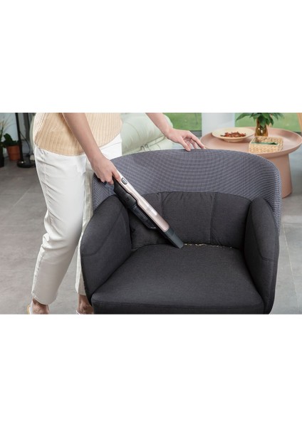 12V/2.0AH Slim Şarjlı El Süpürgesi, Gül Kurusu, Hafif ve Güçlü