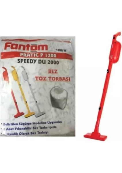 Pratik Çoklu Süpürge Torbası 3'lü Uyumlu, Temiz ve Kullanışlı Set fiyatları