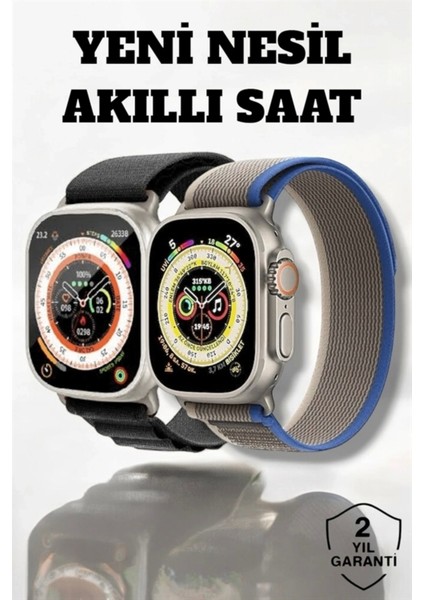 Renkli 49MM Ekranlı, Kan Basıncı ve Adımsayar Özellikli Bluetooth Akıllı Saat fiyatları