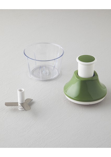 Yeşil Plastik El Rondosu, Mutfak Gereçleri, 13,2X13,2X15,3 cm fiyatları