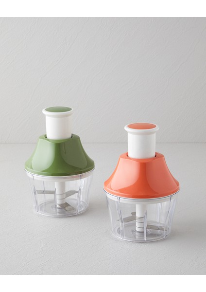 Yeşil Plastik El Rondosu, Mutfak Gereçleri, 13,2X13,2X15,3 cm fırsatları