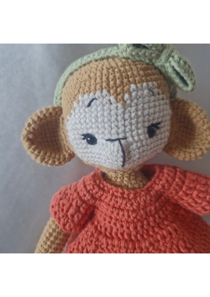 Çok Renkli Sevimli Maymun Amigurumi modelleri
