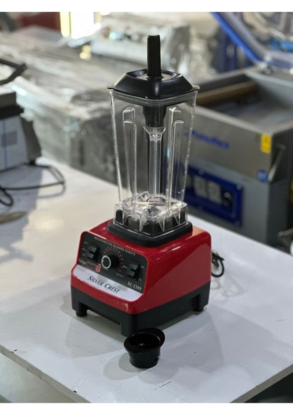 Kırmızı Renkli Çok Fonksiyonlu Buz Kırıcı Blender, Hızlı ve Kolay Kullanım fırsatları