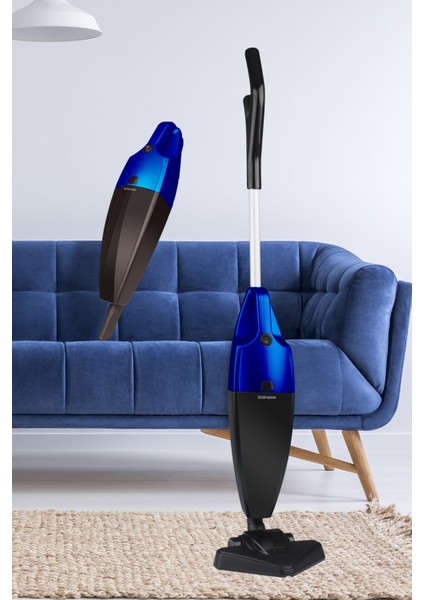 Mavi 2 Lt Hazneli 800 W Yıkanabilir Filtreli 2'li Elektrikli Süpürge fırsatları