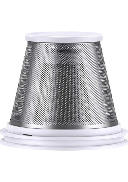 Mini Süpürge Yedek Filtre Beyaz, Güçlü Temizlik, Gri Renkli