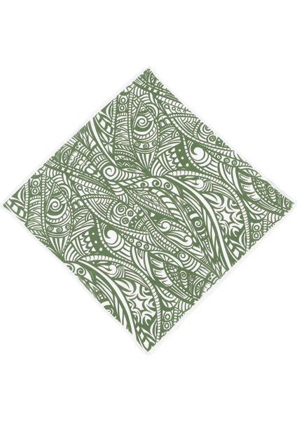 Açık Yeşil %100 Keten Mendil fiyatları