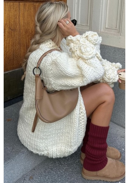 Cherry %100 Akrilik Üst Kalite Triko Örgü Çorap Tozluk fırsatları