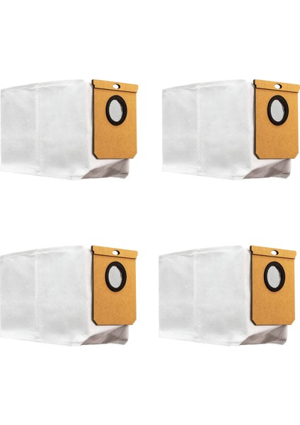 F10 Max Plus 4'lü Toz Torbası, Ekstra Güçlü ve Dayanıklı Temizlik Aksesuarı