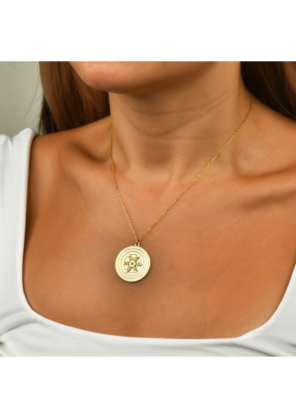 Atlantis Mandalası Gümüş Kolye fiyatları