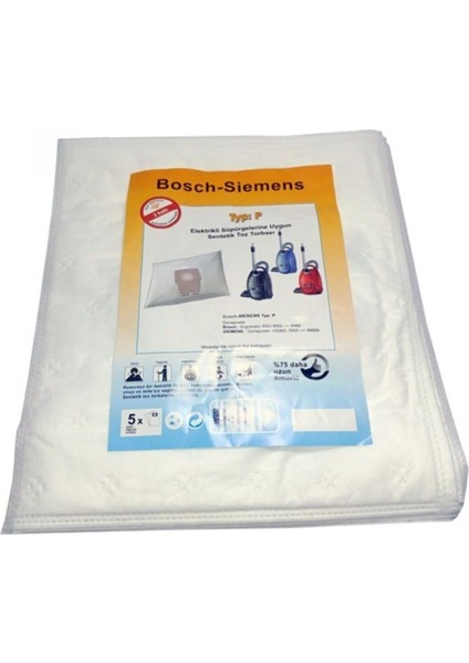 Uyumlu Toz Torbası, Güçlü Temizlik, Dayanıklı ve Pratik Kullanım