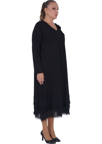 Kadın Büyük Beden Alt Üst İkili Uzun Kollu Picasso Takım