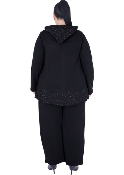 Kadın Büyük Beden Ekstra Battal Alt Üst Ikili Takım