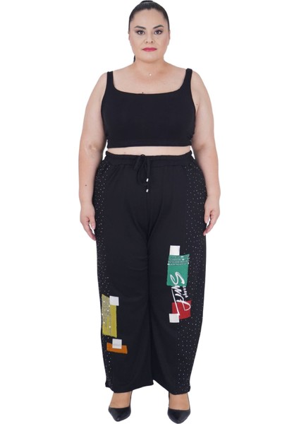 Kadın Büyük Beden Ekstra Battal Alt Üst Ikili Takım