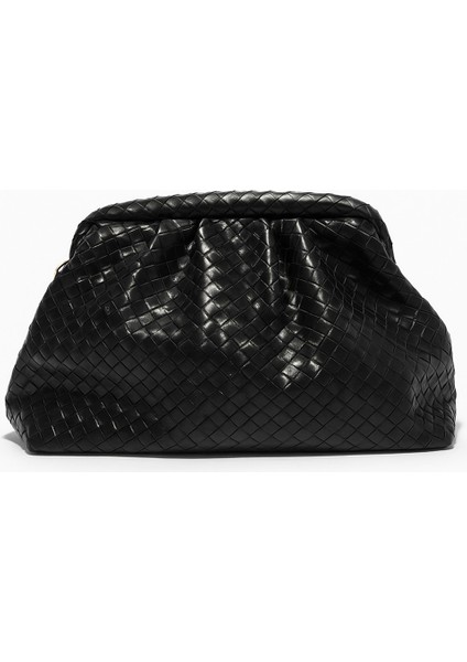 Kadın Kyle Siyah Clutch Portföy ve Omuz Çantası