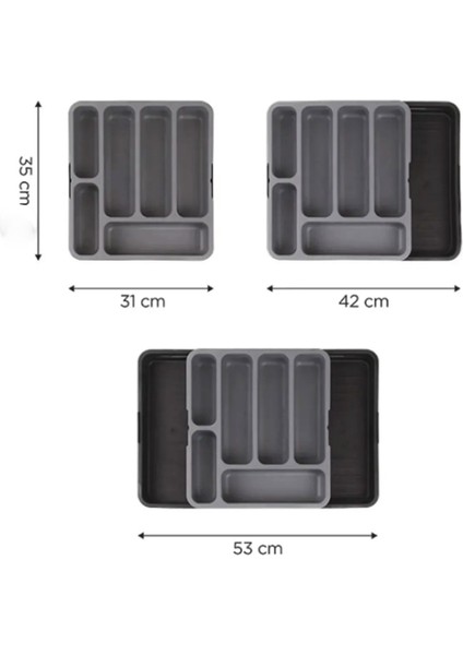 Çift Taraflı Çekmece Içi Açılır Kapanır Sürgülü Kaşıklık Uzayabilen Organizer Kurutma Sepeti fiyatları