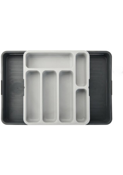 Çift Taraflı Çekmece Içi Açılır Kapanır Sürgülü Kaşıklık Uzayabilen Organizer Kurutma Sepeti fırsatları