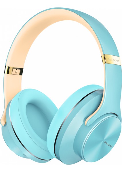 Bluetooth 5.3 Kulak Üstü Kulaklık, Hoparlör Modu, Ekstra Bass, 25 Saat Pil Ömrü, Koruma Kılıfı, SW-9001