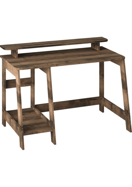 Country Ergonomik Çalışma Masası, Modern Bilgisayar Masası - Antik Ceviz fırsatları