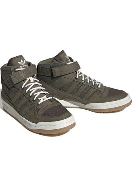 Forum Mid Parley Leather Unisex Sneaker Hakiki Deri Günlük Spor Ayakkabı Haki modelleri