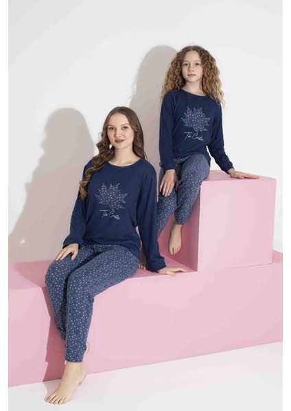 Tarık Anne Kız Kombin Termal Pijama Takımı