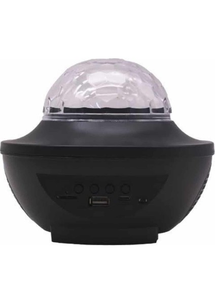 Msa-Shop Masa ve Gece Lambası Renkli Projektör Işıklı Disko Topu Bluetooth Hoparlör indirimleri