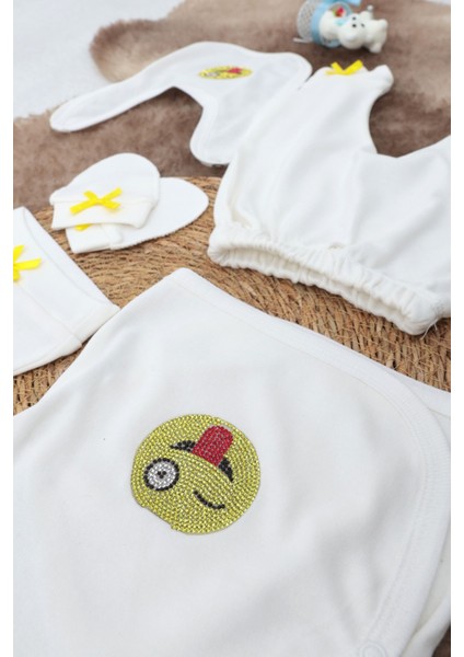 Sema Baby 5 Parça Hastane Çıkışı Zıbın Seti 0-3 Ay fiyatları