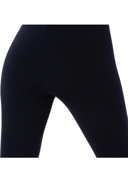 Kadın Lacivert Yüksek Bel Toparlayıcı Günlük Tayt indirimleri