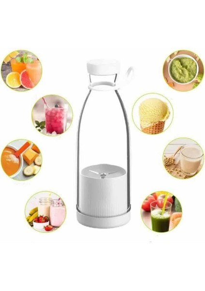 Msa-Shop Taşınabilir Kablosuz Şarjlı Kişisel Smoothie El Blender Mini Meyve Sıkacağı modelleri