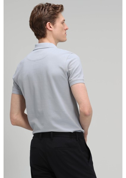 Laon Spor Polo Erkek Tişört Siyah