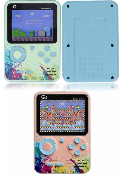 Msa-Shop 3.5 Inç Klasik Retro LCD Ekran 500 Oyunlu Oyun Konsolu Taşınabilir fırsatları