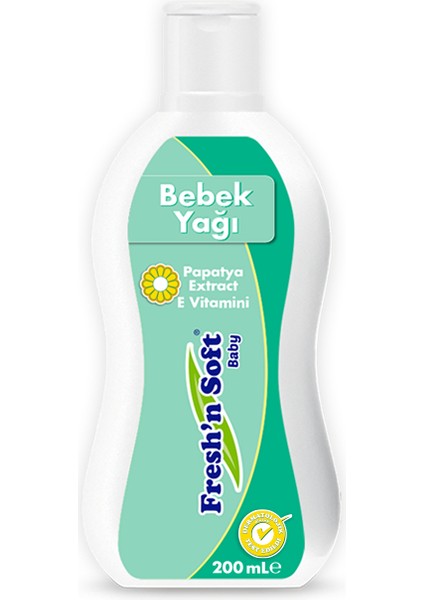 Freshn Soft Bebek Yağı 200 Ml.