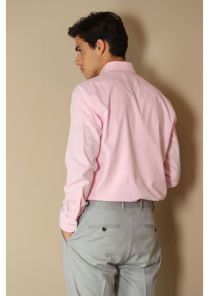 Danıel Erkek Smart Gömlek Comfort Slim Fit Mavi