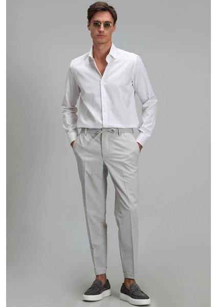 Arkıtel Erkek Smart Gömlek Comfort Slim Fit Beyaz