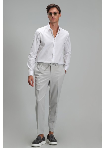 Arkıtel Erkek Smart Gömlek Comfort Slim Fit Beyaz