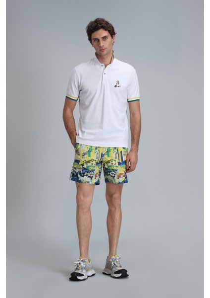 Vıev Erkek Deniz Şortu Sarı