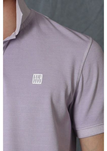 Vernon Spor Polo Yaka Erkek Tişört Lacivert