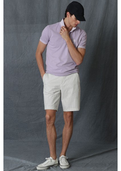 Vernon Spor Polo Yaka Erkek Tişört Lacivert