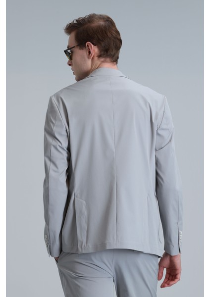 Mex Spor Erkek Blazer Ceket Slim Fit Siyah