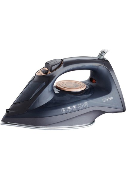 Kısı 6344 Seramik Tabanlı Güçlü Buharlı Ütü, Mavi Renkli Yüksek Performanslı Cihaz